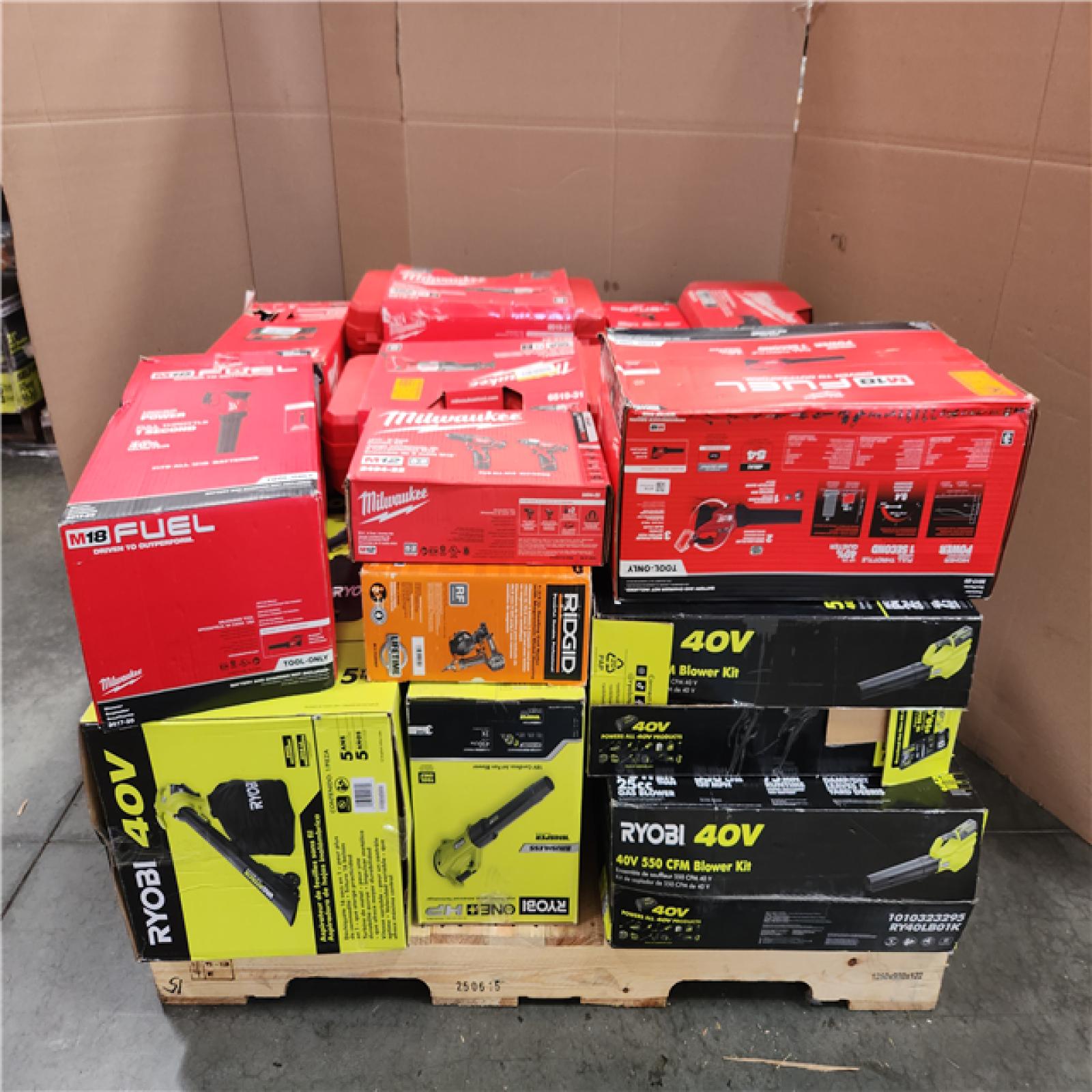 CALIFORNIA AS-IS TOOL PALLET
