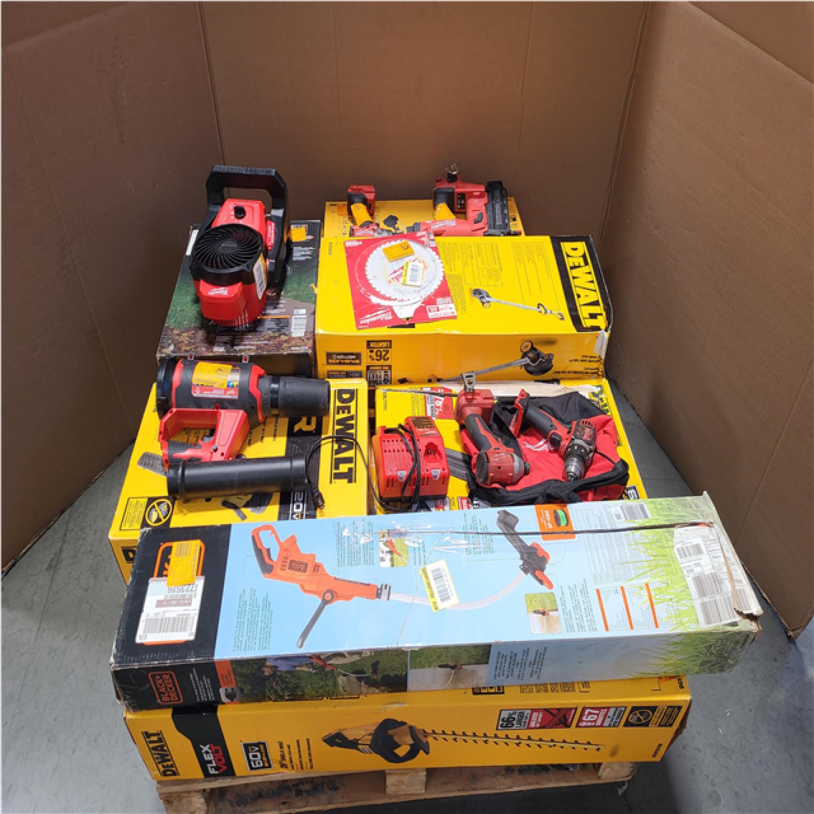 CALIFORNIA AS-IS TOOL PALLET