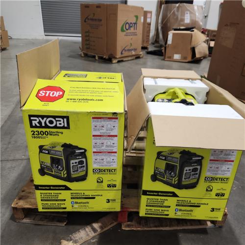 Dallas Location - As-Is RYOBI 2,300-Watt  Gasoline Powered Generator(Lot Of 2)