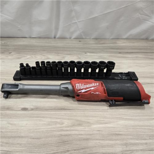 AS-IS Milwaukee M12 FUEL INSIDER Extended Reach Box Ratchet