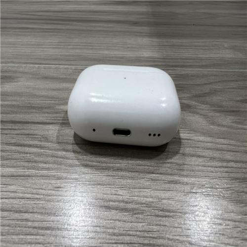 AS-IS Apple AirPods Pro (2nd Generation) with the USB-C MagSafe Charging Case