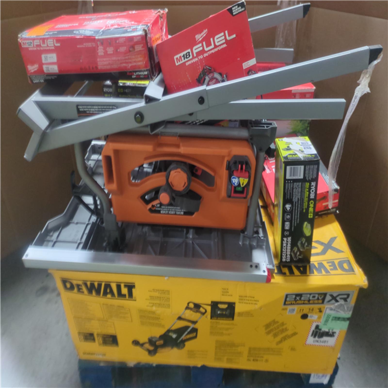 CALIFORNIA AS-IS TOOL PALLET