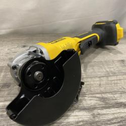 AS-IS DEWALT 20V MAX Cordless Brushless 4-1/2 in. Angle Grinder with Paddle Switch (Tool Only)