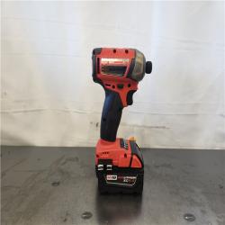 AS-IS- Milwaukee M18 FUEL SURGE 18-Volt Lithium-Ion Brushless Cordless 1/4 in. Hex Impact Driver Compact Kit with Two 5.0 Ah Batteries