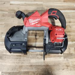 HOUSTON LOCATION - AS-IS Milwaukee FUEL 18V Lithium-Ion Brushless Cordless Deep Cut Band Saw (Tool-Only)