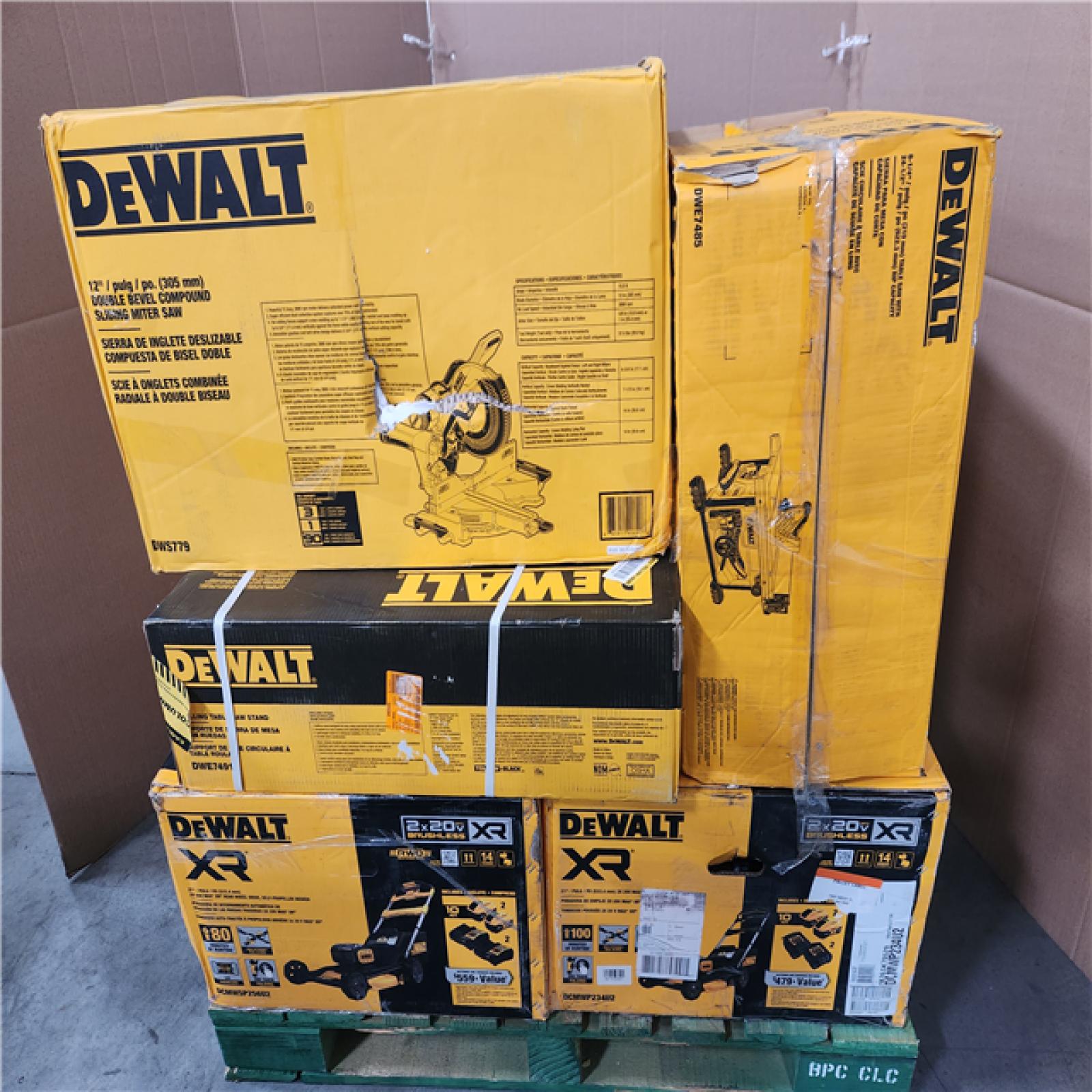 CALIFORNIA AS-IS TOOL PALLET