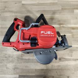 HOUSTON LOCATION - AS-IS Milwaukee 2830-20 Rear Handle Circular Saw M18 FUEL 7-1/4  Cordless Brushless Tool Only