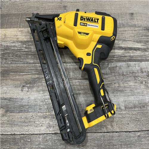 AS-IS DEWALT Cordless 20V MAX XR Angled Finish Nailer (Tool Only)