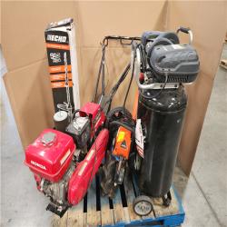 CALIFORNIA AS-IS OUTDOOR POWER EQUIPMENT