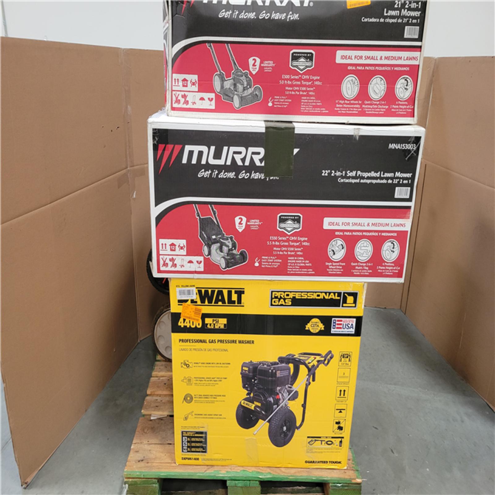 CALIFORNIA AS-IS OUTDOOR POWER EQUIPMENT