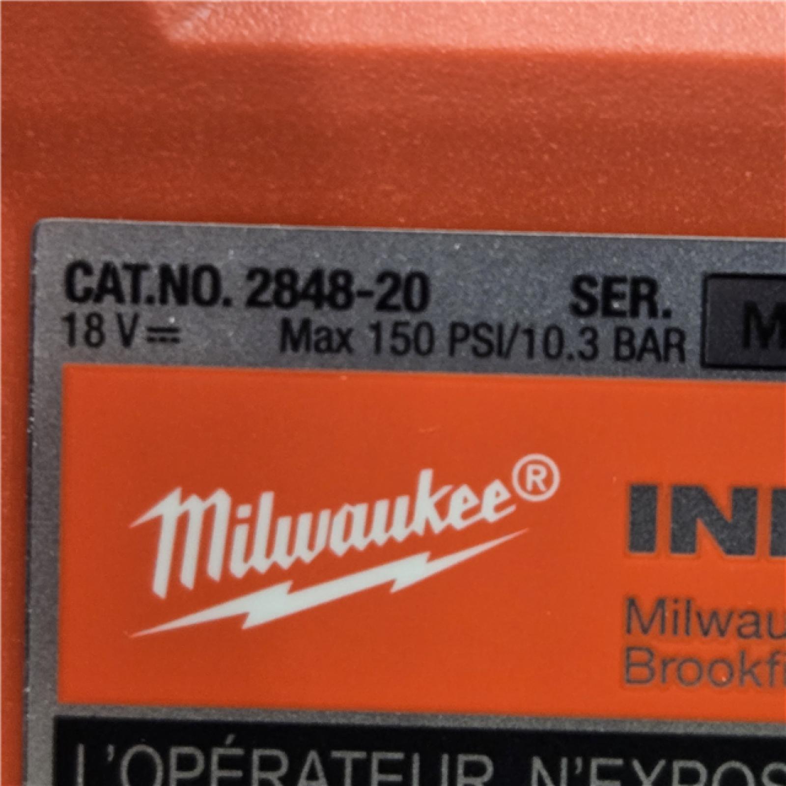 AS-IS Milwaukee M18 18 V 150 PSI Tire Inflator (Tool Only)
