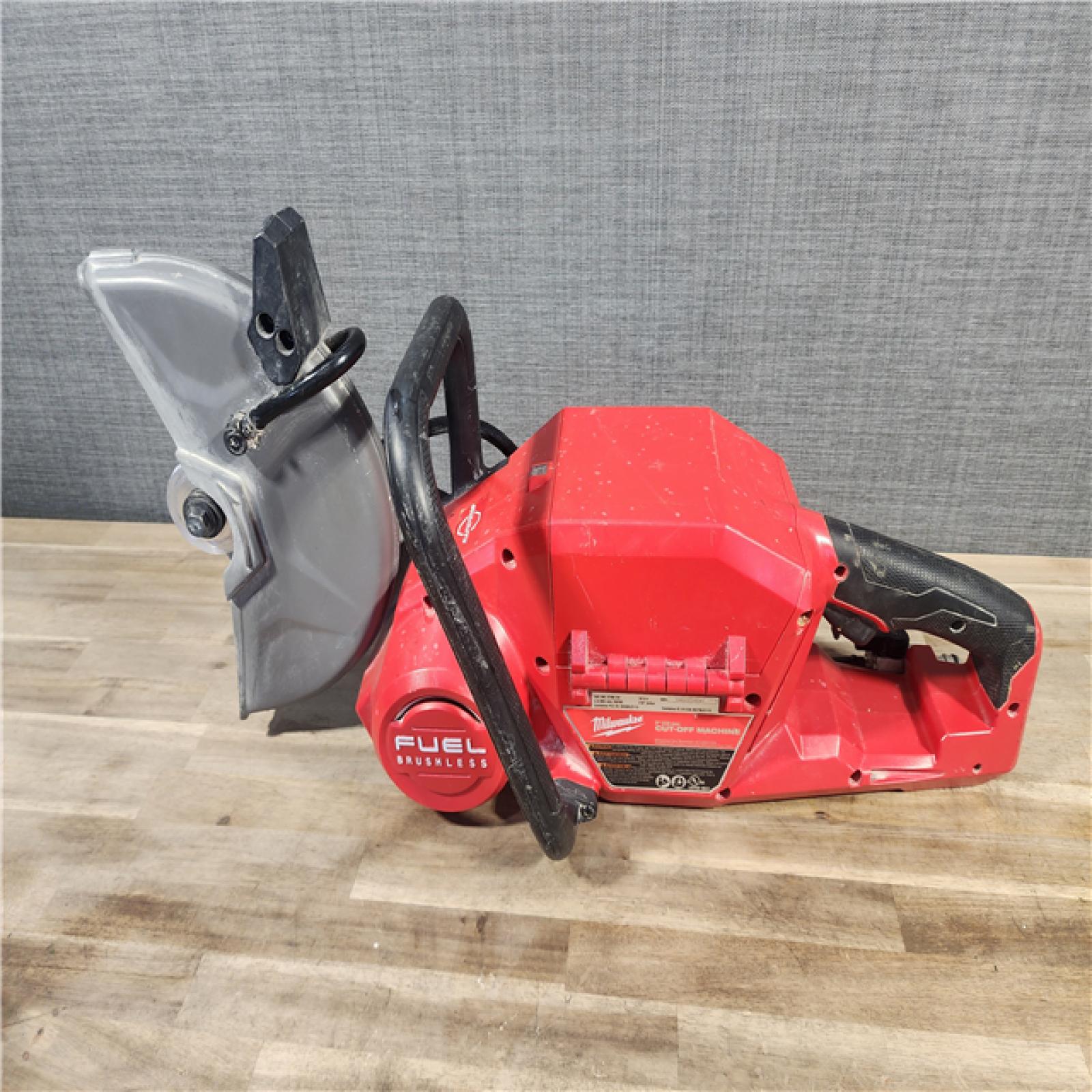 HOUSTON LOCATION - AS-IS Milwaukee M18 FUEL 9 Cut-Off Saw with ONE-KEY Bare Tool (TOOL ONLY)