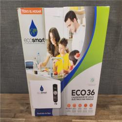 HOUSTON LOCATION - AS-IS (NEW) ECOSMART ECO36 TANKLESS ELECTRIC WATER HEATER