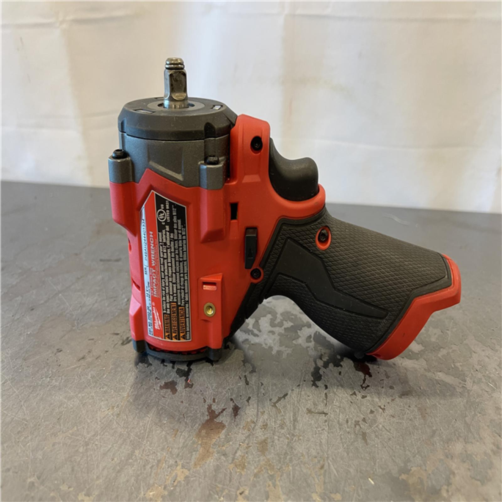 AS-IS - Milwaukee M12 FUEL M12 3/8 in. Cordless Brushless High Torque Impact Wrench