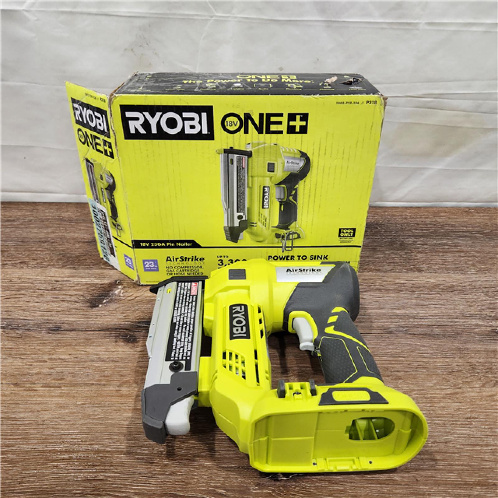Ryobi 23 gauge pin nailer cordless new arrivals