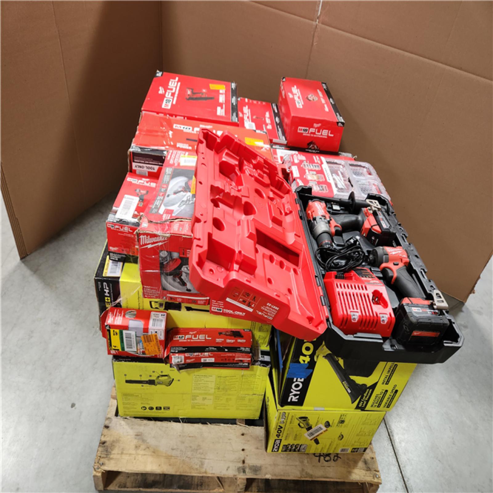 CALIFORNIA AS -IS  TOOL PALLET