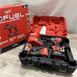 NEW Milwaukee FUEL 18V Lithium-Ion Brushless Cordless Hammer Drill and Impact Driver Combo Kit