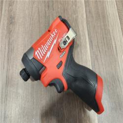 AS-IS- Milwaukee M12 FUEL 12 V 1/4 in. Cordless Brushless Impact Driver (TOOL ONLY)