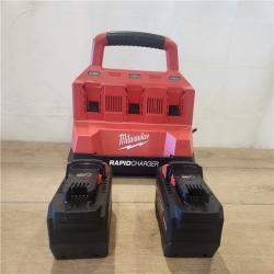 AS-IS- Milwaukee M18 18V Lithium-Ion REDLITHIUM FORGE Starter Kit with Two 12.0 Ah Battery