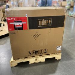 DALLAS LOCATION - Weber Slate Griddle 3-Burner Propane Gas 30 in. Flat Top Grill in Black with Thermometer