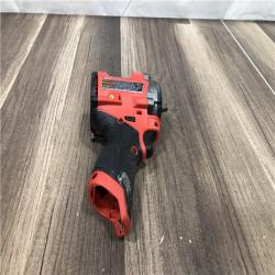 AS-IS Milwaukee  FUEL 12V Lithium-Ion Brushless Cordless Stubby 3/8 in. Impact Wrench (Tool-Only)