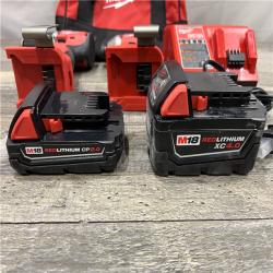AS-IS Milwaukee 18-Volt Lithium-Ion Brushless Cordless Compact Hammer Drill/Impact Combo Kit