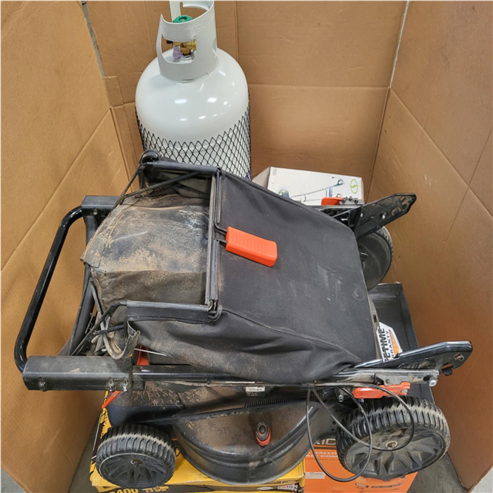 CALIFORNIA AS-IS OUTDOOR POWER EQUIPMENT