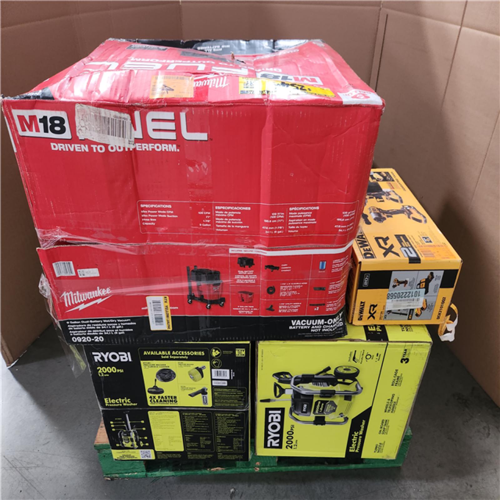 CALIFORNIA AS-IS TOOL PALLET