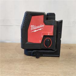 AS-IS- Milwaukee-Green Beam Laser Cross Line Plumb Point USB Rechargeable