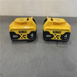 AS-IS - Dewalt 20-Volt MAX XR Lithium-Ion Premium Battery Pack 4.0Ah (2-Pack)