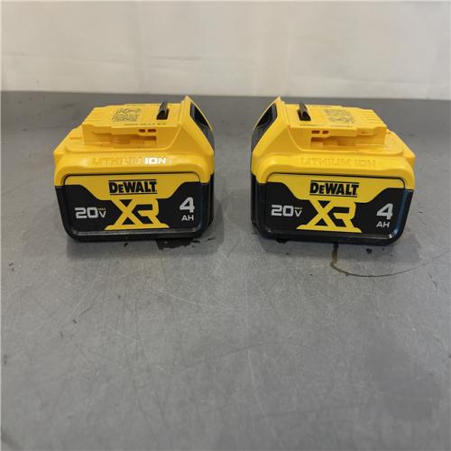 AS-IS - Dewalt 20-Volt MAX XR Lithium-Ion Premium Battery Pack 4.0Ah (2-Pack)