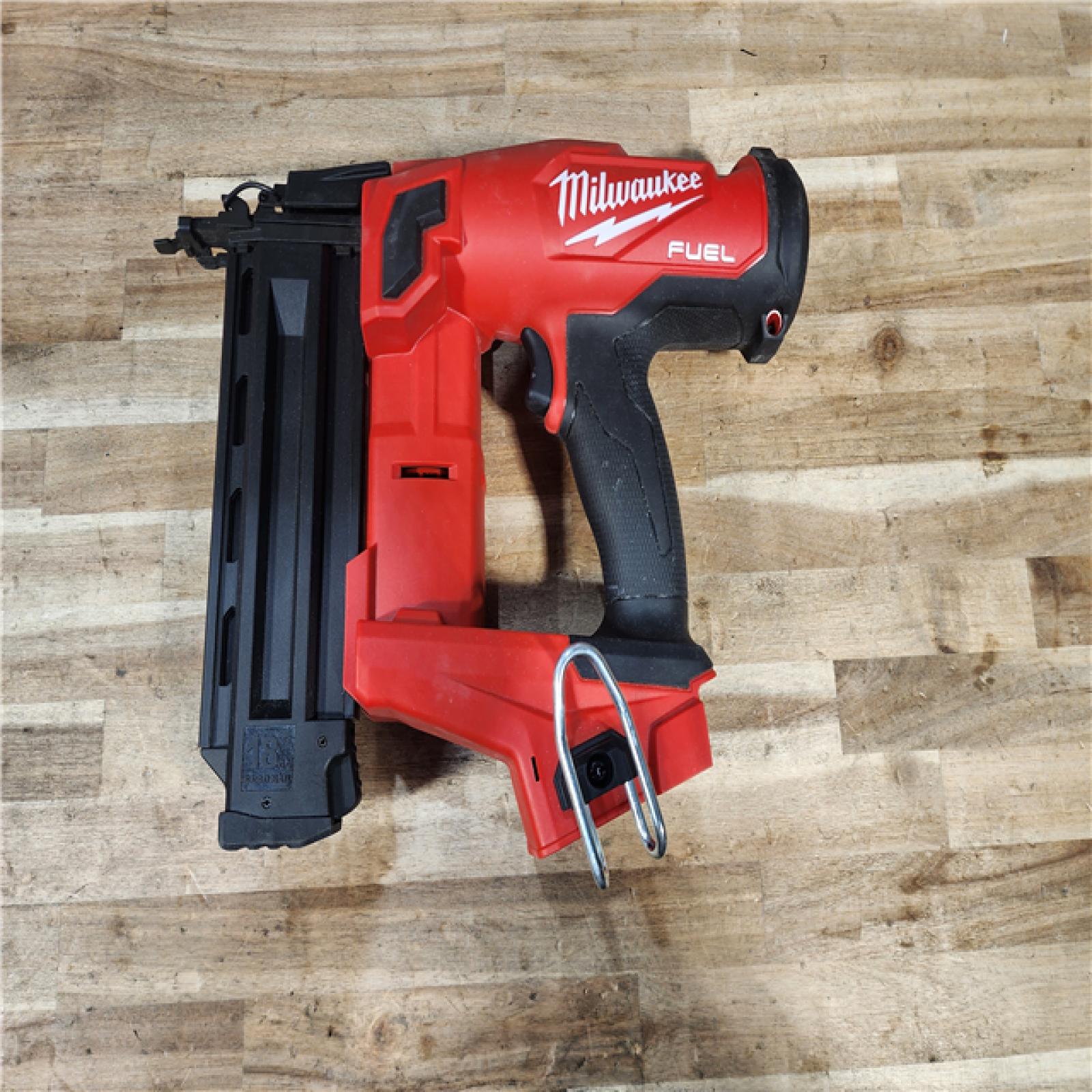 HOUSTON LOCATION - AS-IS Milwaukee FUEL 18-Volt Lithium-Ion Brushless Cordless Gen II 18-Gauge Brad Nailer (Tool-Only)