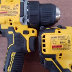 California AS-IS DeWalt 6-Piece Tool Kit  Includes (2) Batteries  Charger & Rolling Tool Box