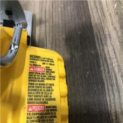 AS-IS DEWALT 20V MAX Cordless Brushless 6-1/2 in. Sidewinder Style Circular Saw (Tool Only)