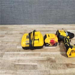 HOUSTON LOCATION - AS - IS DEWALT 20V MAX* XR Brushless Cordless 1/2 in. Hammer Drill/Driver Kit