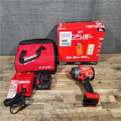 HOUSTON LOCATION - AS-IS Milwaukee FUEL 18V Lithium-Ion Brushless Cordless 1/2 in. Impact Wrench w/Friction Ring Kit
