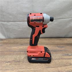 AS-IS Milwaukee M18 Compact Brushless 1/4  Hex Impact Driver Kit