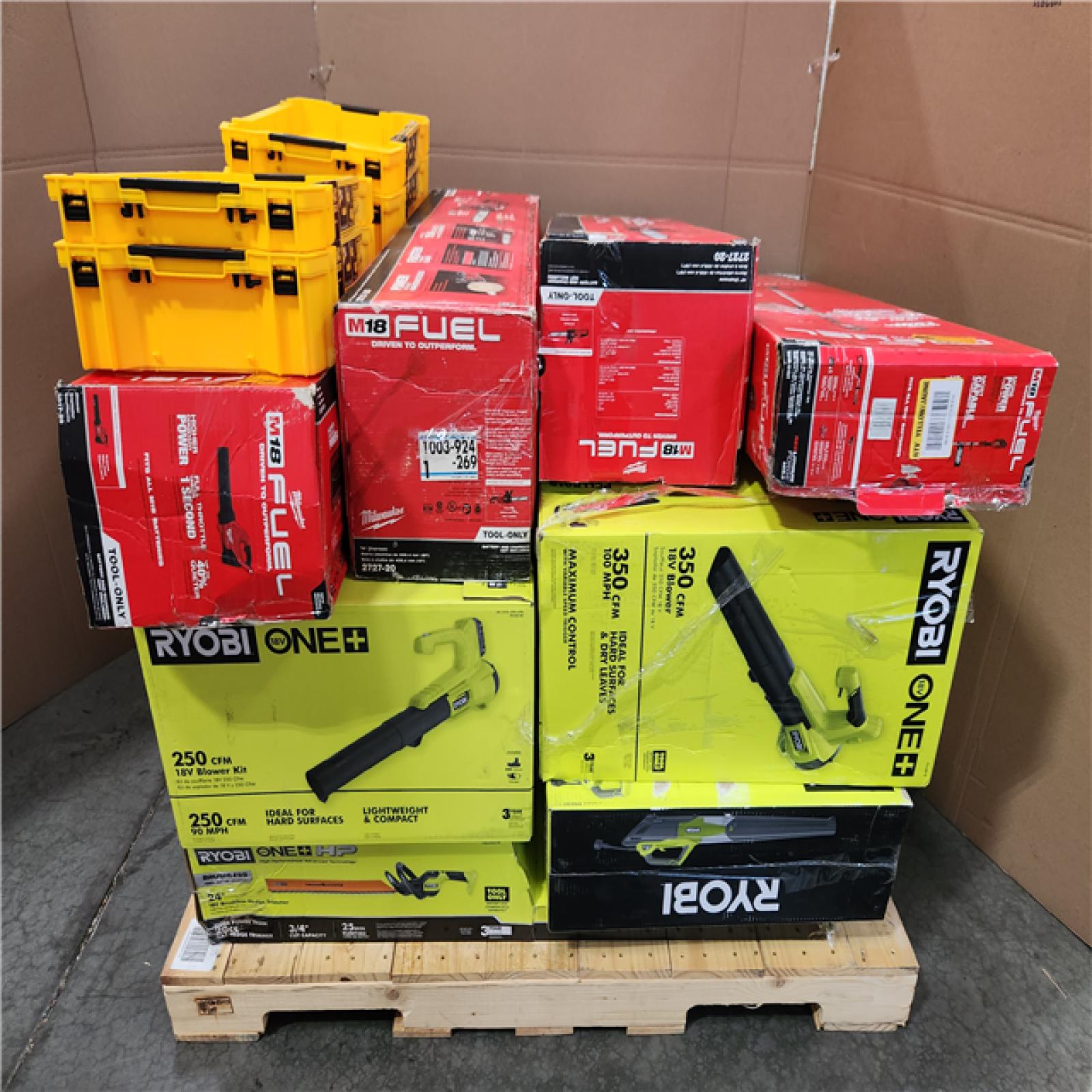 CALIFORNIA AS-IS TOOL PALLET