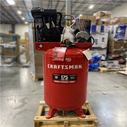DALLAS LOCATION - CRAFTSMAN 80-Gallon Two Stage Electric 175 PSI Vertical Air Compressor with Accessories