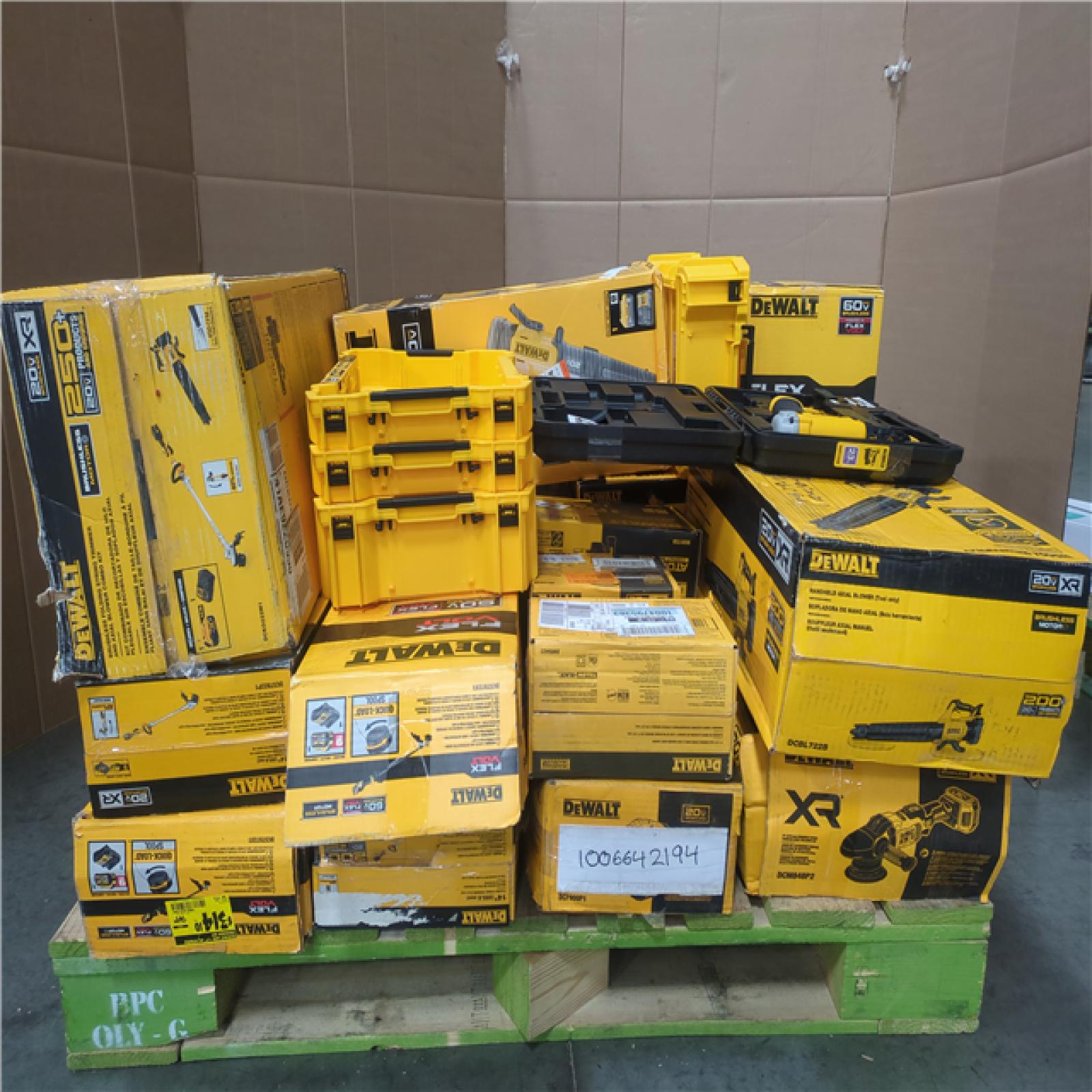 CALIFORNIA AS-IS TOOL PALLET