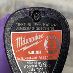 AS-IS Milwaukee 12V Lithium-Ion HACKZALL Cordless Reciprocating Saw Kit