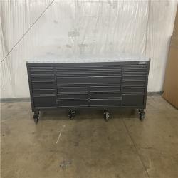 Houston Location AS IS - Home Improvement Pallet 8Foot HUSKY 24-Drawer Mobile WorkBench