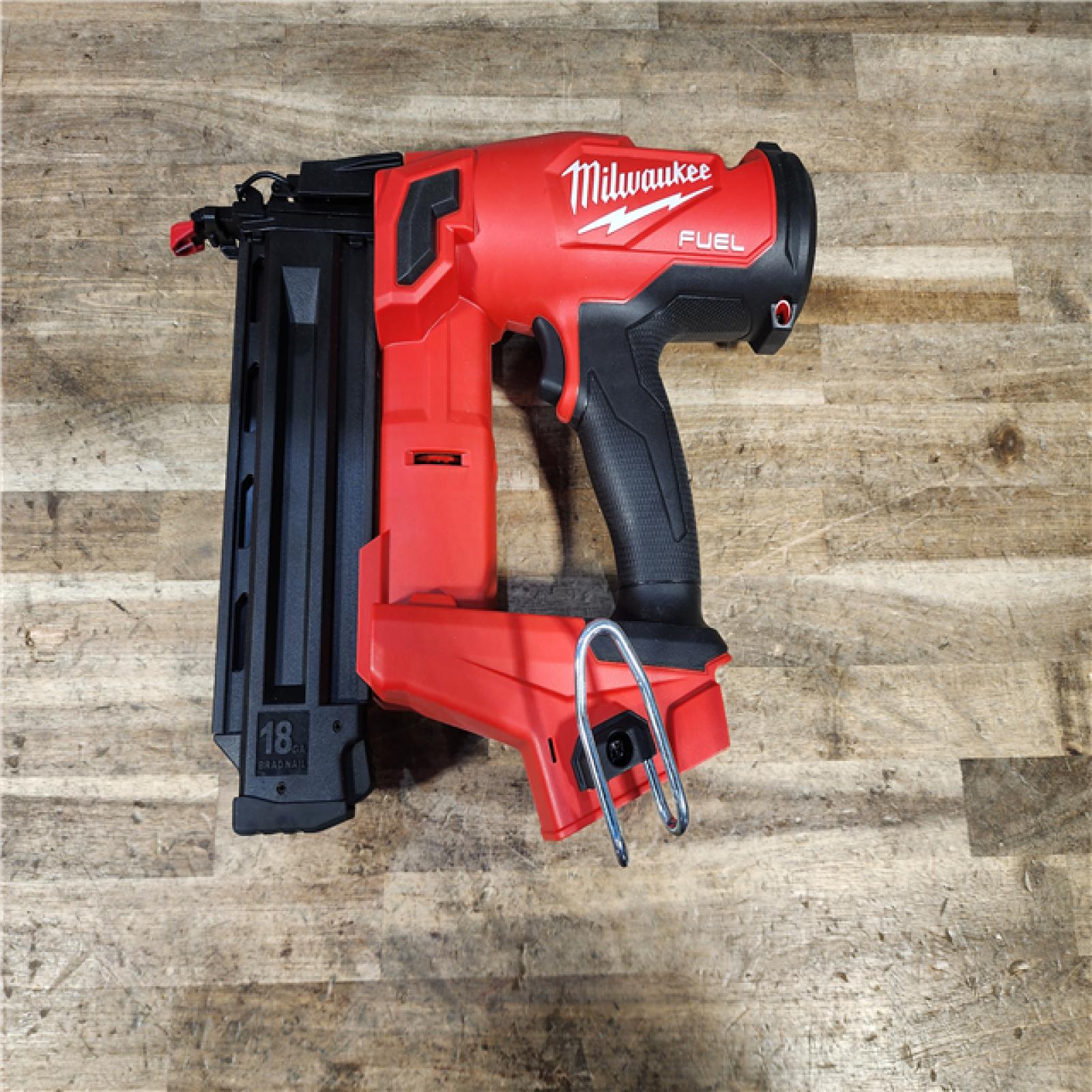 HOUSTON LOCATION - AS-IS (APPEARS LIKE NEW) Milwaukee FUEL 18-Volt Lithium-Ion Brushless Cordless Gen II 18-Gauge Brad Nailer (Tool-Only)