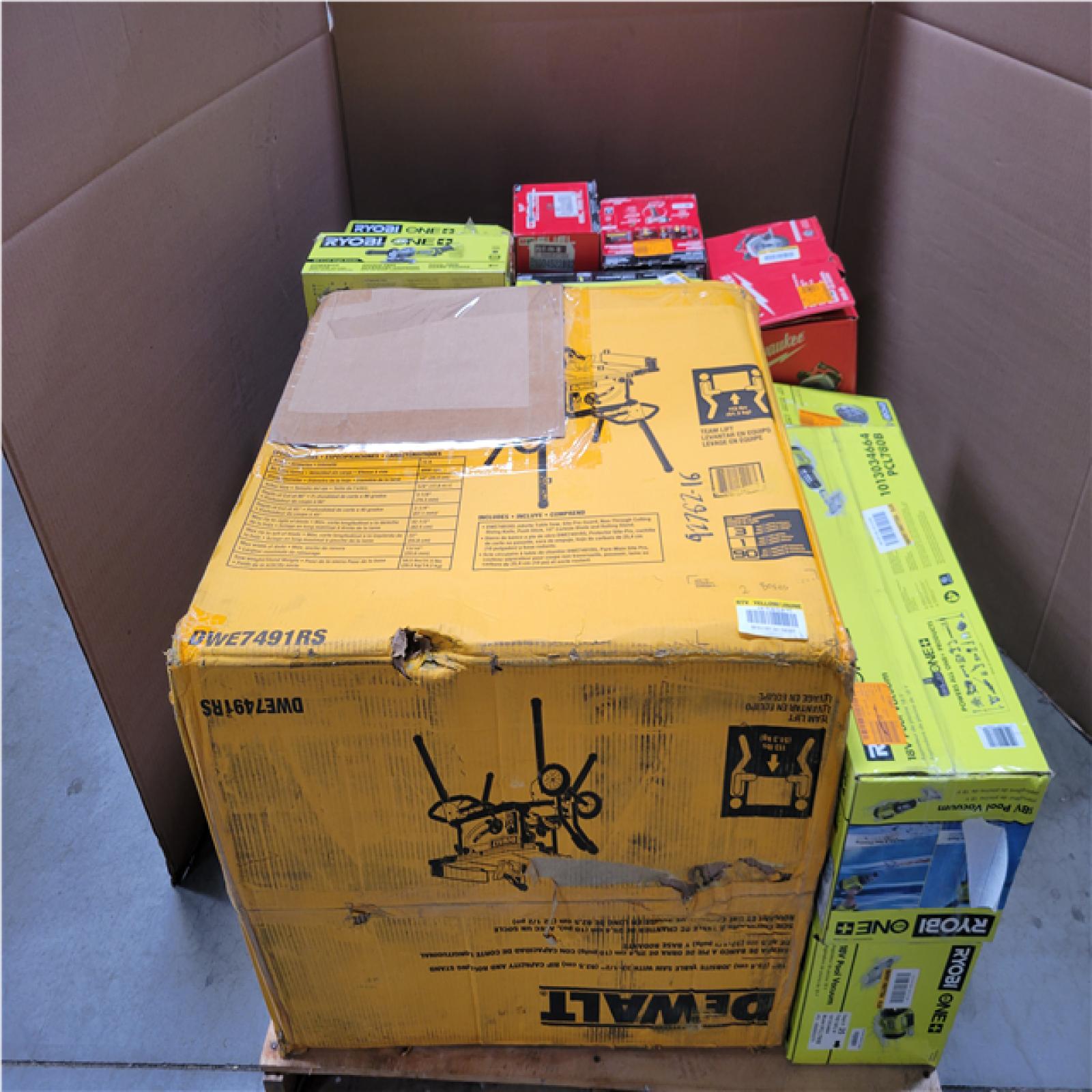 CALIFORNIA AS-IS TOOL PALLET