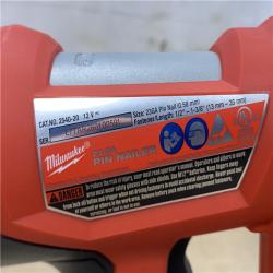 AS-IS Milwaukee M12 12-Volt 23-Gauge Lithium-Ion Cordless Pin Nailer (Tool-Only)