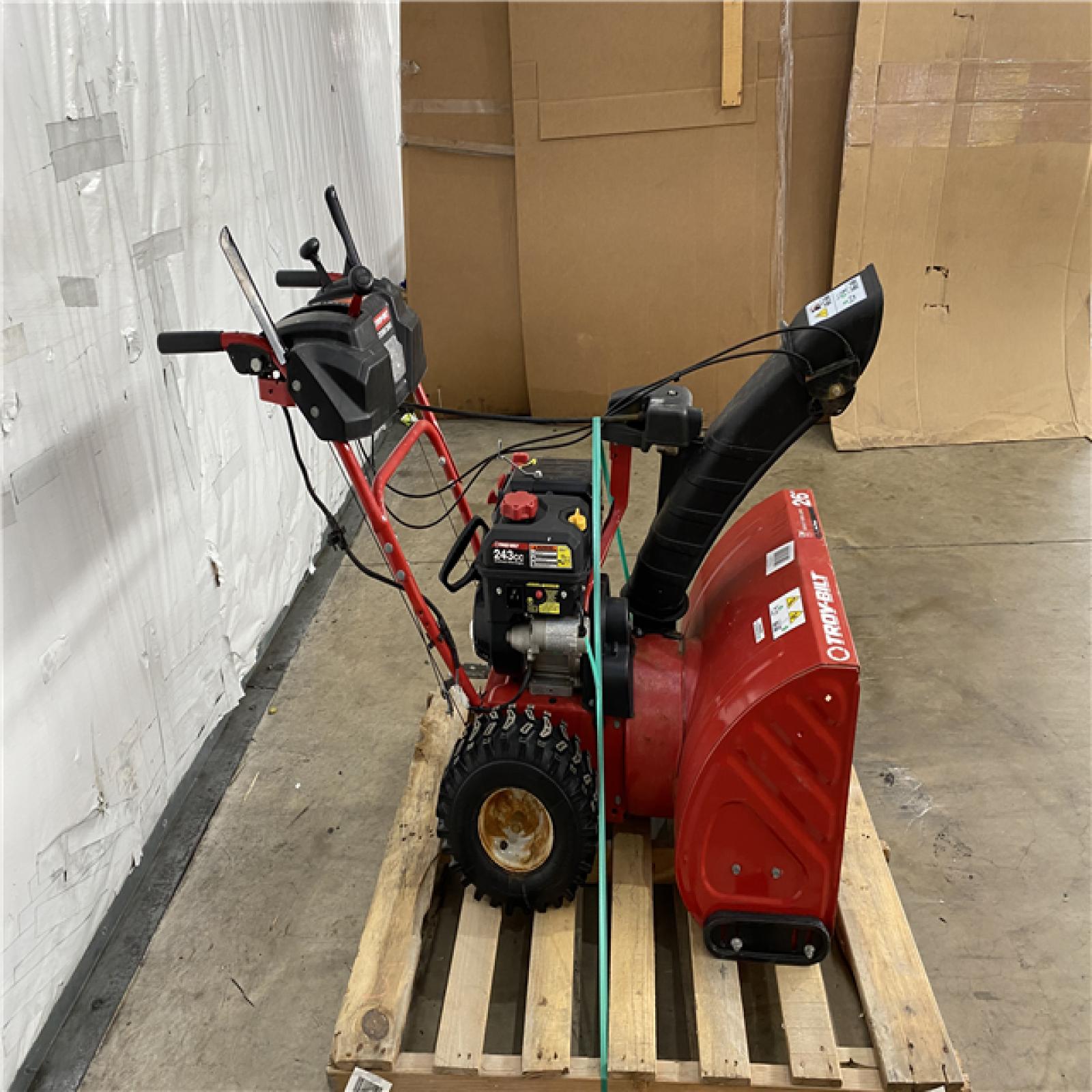 Houston Location AS IS - Troy Bilt 26in Snow Blower