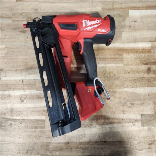 HOUSTON LOCATION - AS-IS Milwaukee FUEL 18-Volt Lithium-Ion Brushless Cordless Gen II 16-Gauge Angled Finish Nailer (Tool-Only)