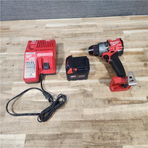 HOUSTON LOCATION - AS - IS Milwaukee FUEL 18V Lithium-Ion Brushless Cordless 1/2 in. Hammer Drill Driver Kit