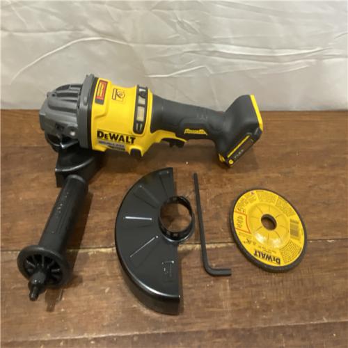 AS-IS DEWALT 60V MAX Cordless Brushless 4.5 in. to 6 in. Small Angle Grinder with Kickback Brake (Tool Only)