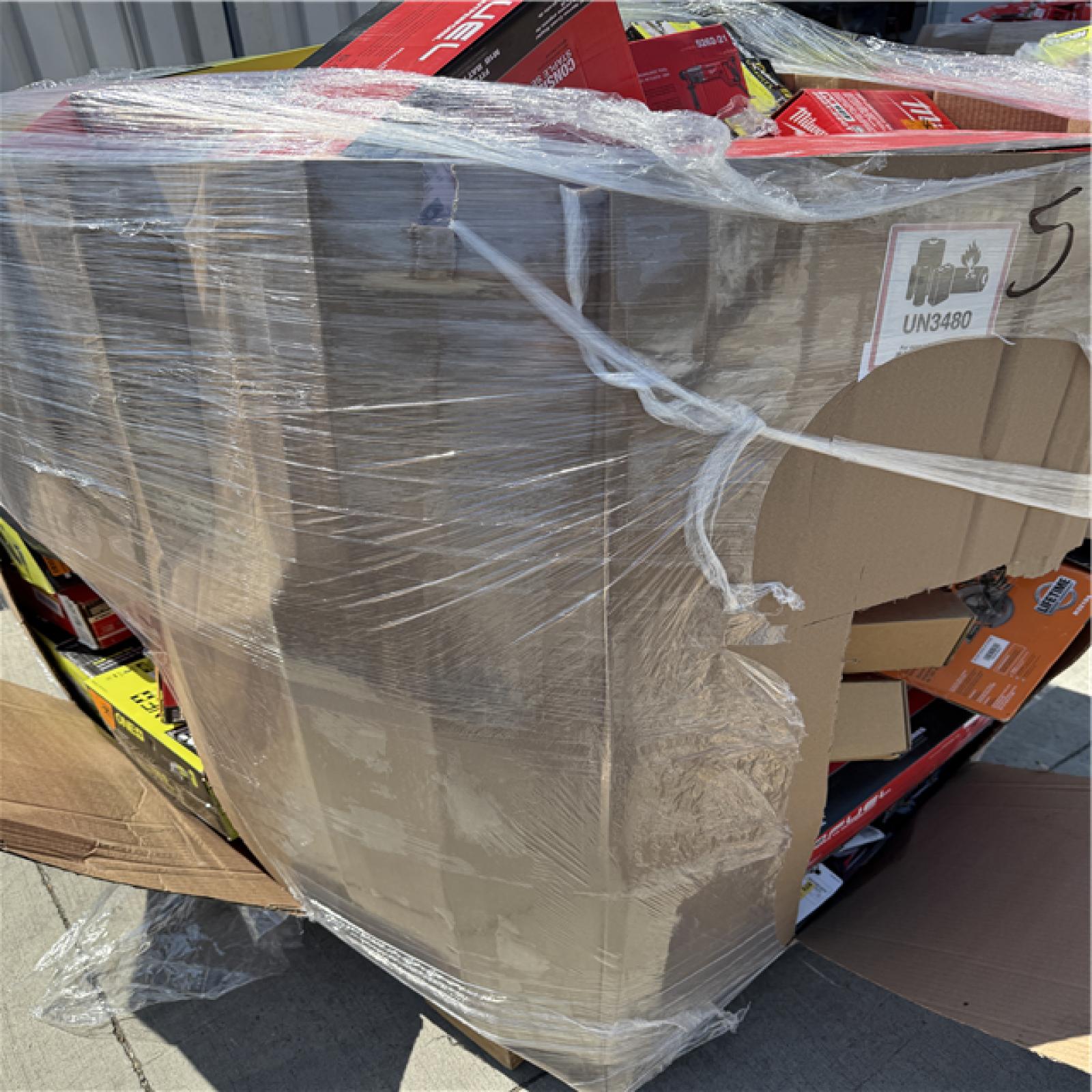 California AS-IS POWER TOOLS Partial Lot (3 Pallets)